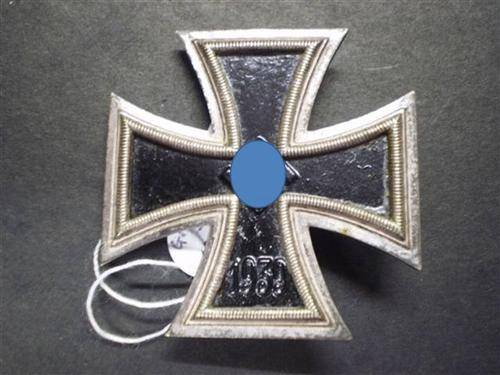 German WWII Iron cross 1st class