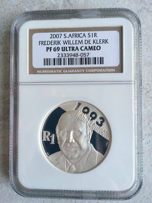 2007 S.Africa F.W. De Klerk