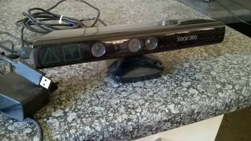 Xbox 360 Kinect Sensor with PSU + Dance Mat for Xbox 360 + 4 Games