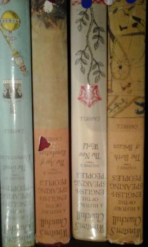 A History of the English Speaking Peoples - Winston S Churchill - 4 volumes