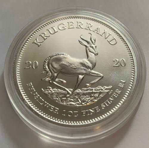 1oz Krugerrand Fine Silver BU