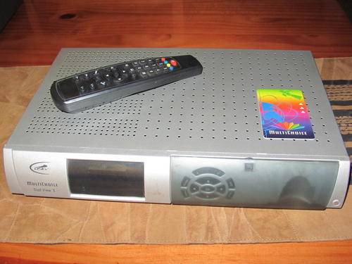 DSTV Dual View Decoder with Remotes and Smart Card