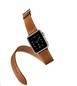 Luxury Long Genuine Leather Band Double Tour Bracelet Watchband For Apple Watch iWatch