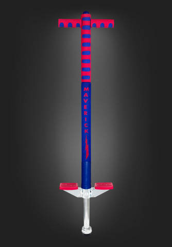 Flybar Foam Maverick Pogo Stick (Red/Blue)