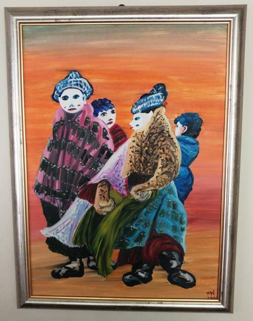 Artist and Law Expert Marinus Wiechers  African Ceremony