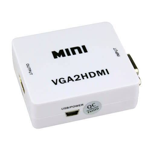 VGA to HDMI Converter with Audio