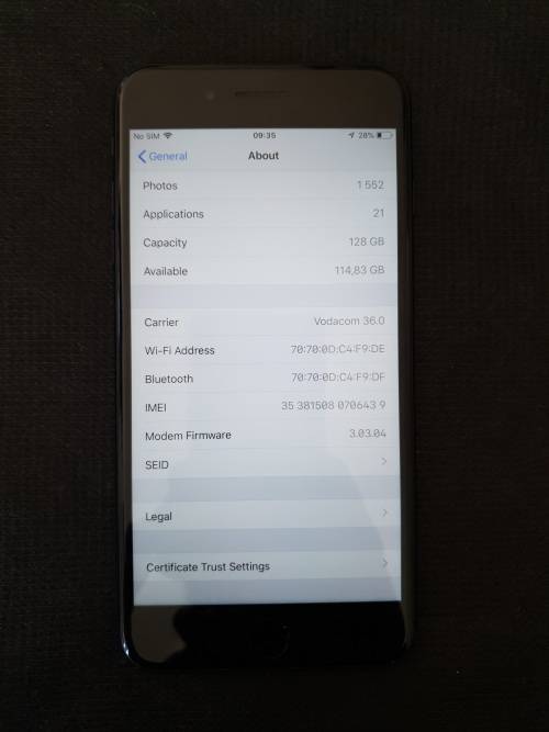 Apple IPHONE 7 PLUS - Mint-Excellent Condition