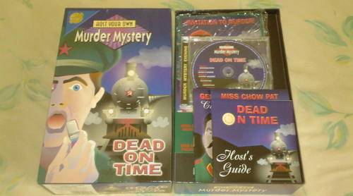 DEAD ON TIME - Murder Mystery Dinner Party Game