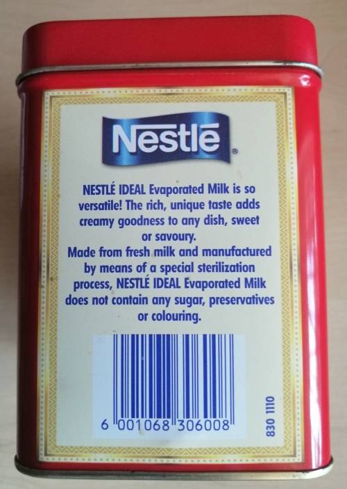 NESTLE IDEAL MILK TIN