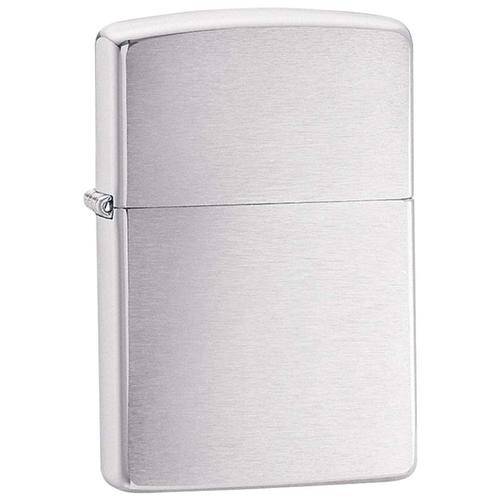 Genuine Zippo, Brushed Chrome