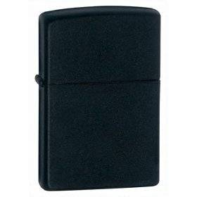 Black Matte Zippo Lighter