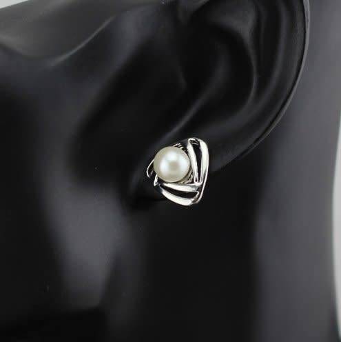 29073 Fashion women simulated Pearl Earrings    (A197*)