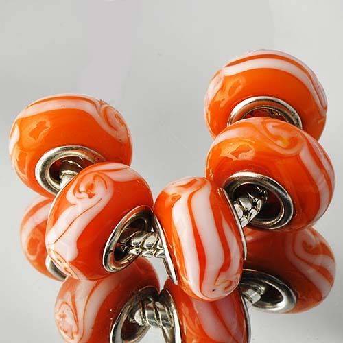 1pcs GLASS BEADS Fit European Charm Bracelets  C148