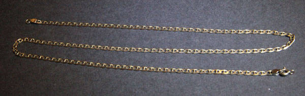 Solid 9ct Gold Chain - 51cm length and 3mm width - Crazy R1 Start no reserve !!!!!