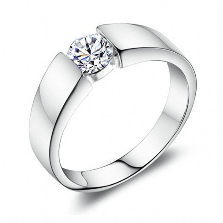 GENUINE 925 STERLING SILVER RING Austria Crystal Genuine SWA Elements