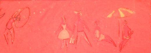 WALTER BATTISS ***Acrylic Ink***circle of Irma Stern