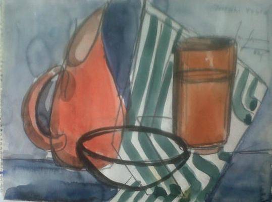 Signed IRMA STERN Watercolor