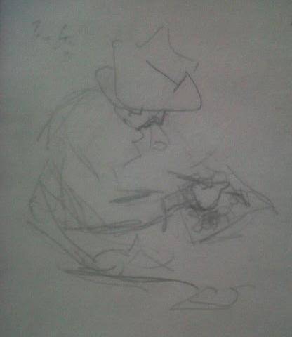 Signed IRMA STERN Drawing