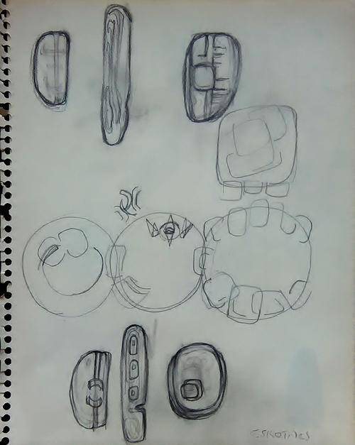 CECIL SKOTNES *** Rare *** Circle of IRMA STERN