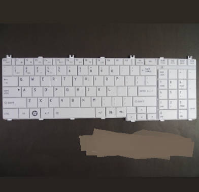 New laptop keyboard for TOSHIBA SATELLITE L650 WHITE