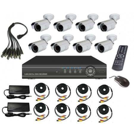 HD 8 Channel cctv complete kit PLUS 3G VIEWING day,night cameras /waterproof