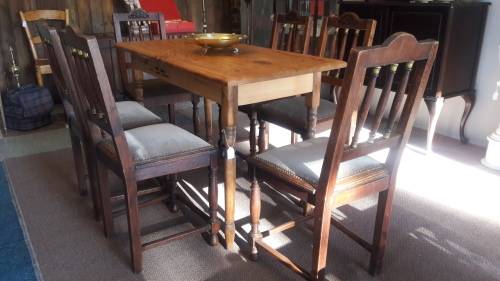Oregan pine table