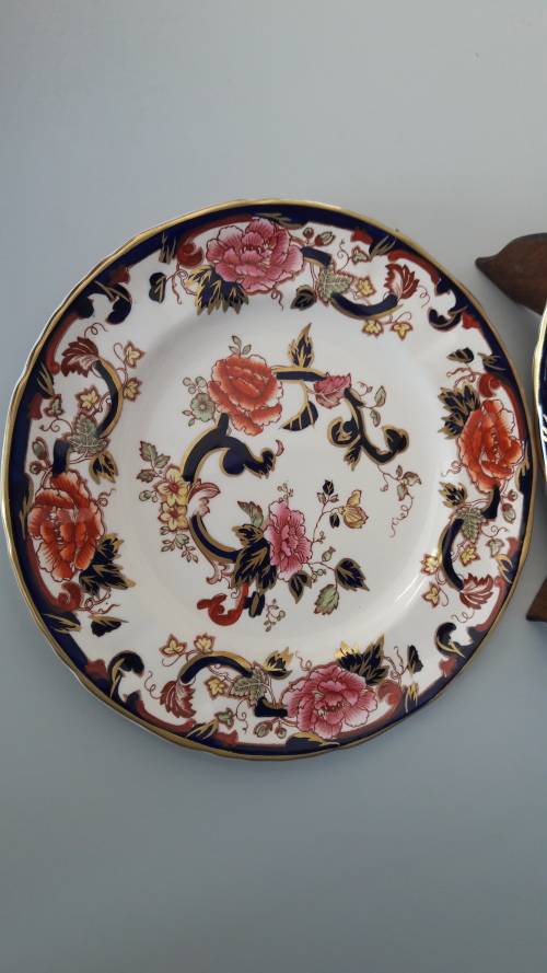 Vintage Mason's "Mandalay" Plates - Excellent condition