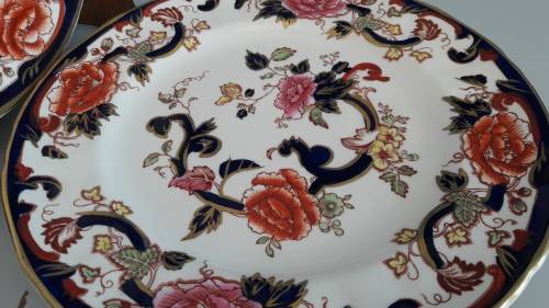 Vintage Mason's "Mandalay" Plates - Excellent condition