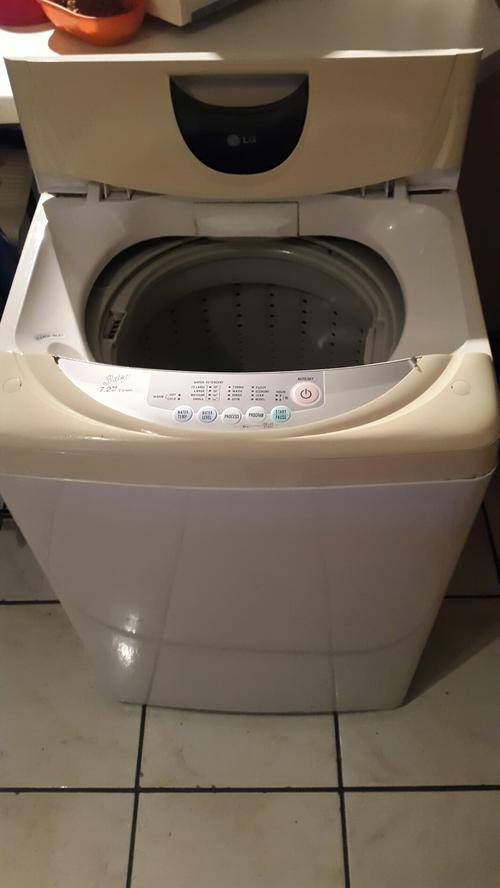 LG 7.2 kg top loader washing machine