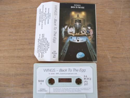 Wings - Back To The Egg (1979) [Cassette]