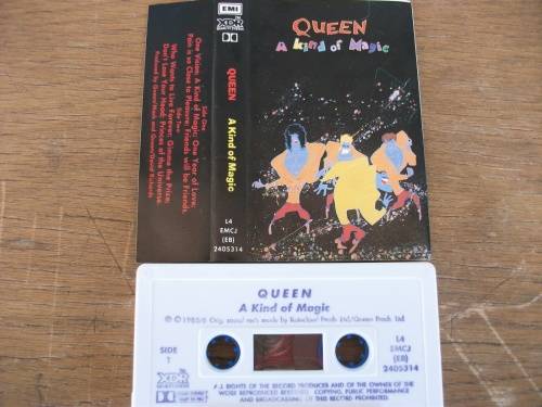 Queen - A Kind Of Magic (1985) [Cassette]
