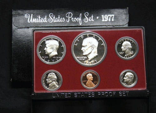 1977 United States Proof Set - In Original Box (6-Coins)