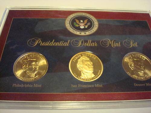 USA Commemorative Gallery Mint Set - 5th President James Monroe