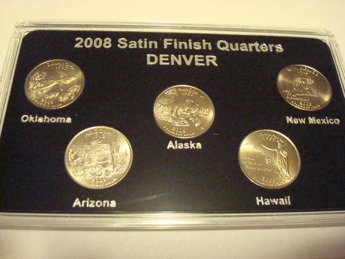 2008 Commemorative Quarters Satin Finish Edition - Denver