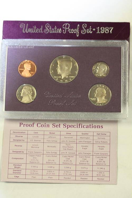 1987 United States Proof Set - In Original Box