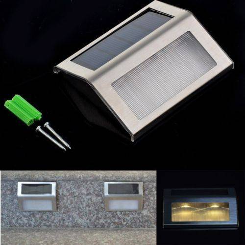 Stainless Steel Solar Led Garden /Floor/Entrance Outdoor /Wall /Fence Light Lamp