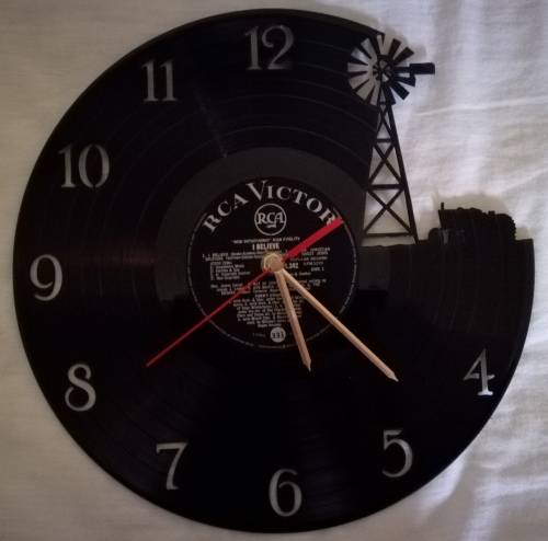 Vinyl LP Clock : Windpomp