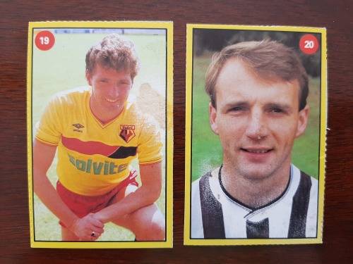 Match Winners Series Cards 11 - 20 (Match Magazine - 1988)