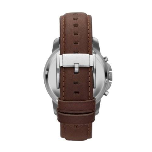 FOSSIL GRANT  FS4813 MENS QUALITY AUTHENTIC CHRONOGRAPH IN STOCK WITH FOSSIL TIN AND MANUAL