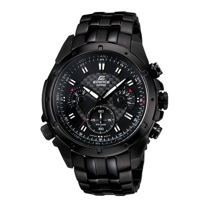 ***NEW *** CASIO EDIFICE EF 535BK-1AV BLACK EDITION - STUNNING WATCH