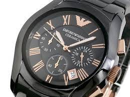 New Emporio Armani Men's AR1410 Ceramica - Style and Elegance - Ceramica box
