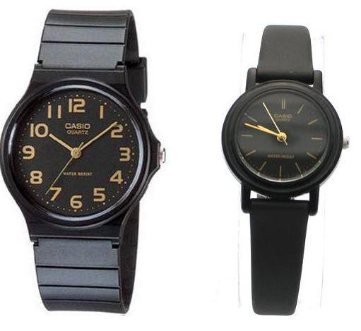 NEW  CASIO HIS AND HERS COMBO ***CASIO MQ24-1B2 AND LQ139E-1A
