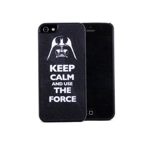 Starwar Keep Calm and use The Force Hard Case Back Cover for Apple iPhone 5 5G