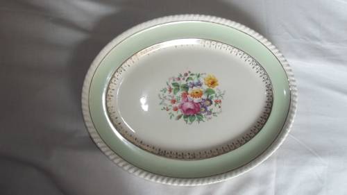 Old English Green set from Johnson Bros in England