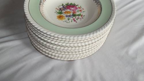 Old English Green set from Johnson Bros in England