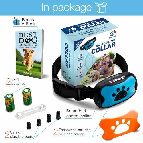 Anti Bark Training Collar - Humane with Vibration No Shock Collar