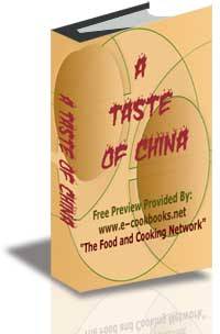 A Taste of China Recipes - EBook (Free Shipping)