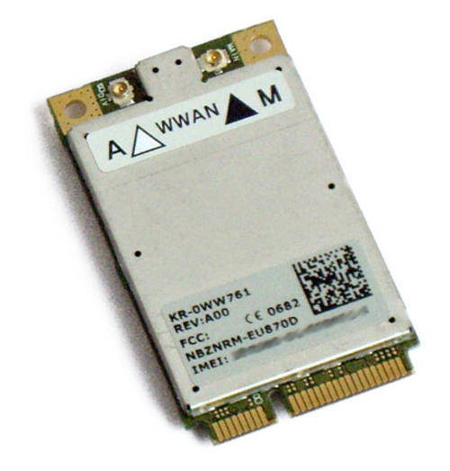 Dell Wireless 5520 3G WWAN Mini PCI-E Card