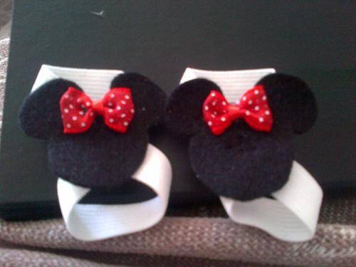 Minnie Mouse Barefoot sandals!