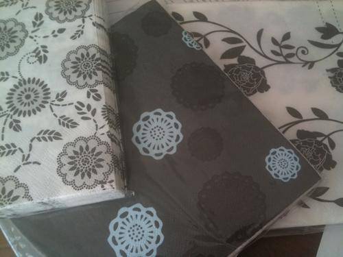 Serviettes, printed serviettes, napkins